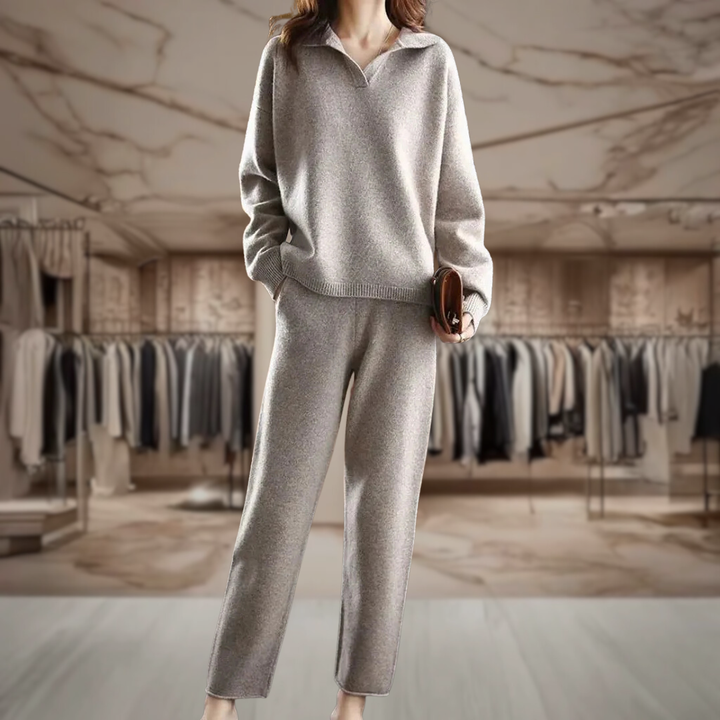 Women's Oversized Cashmere Sweater Set | Mallory