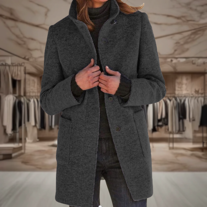 Women’s Wool Coat Long Jacket | Lola