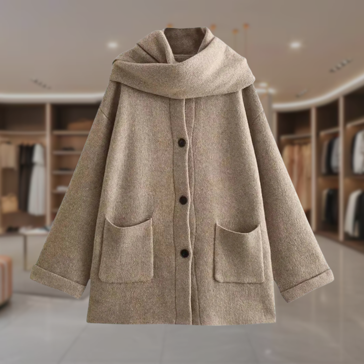 Women's Oversized Wool Coat | Kamila