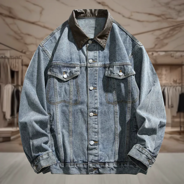 Women’s Button Front Denim Jacket | Lyla