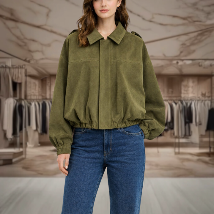 Women’s Classic Suede Jacket | Jaz