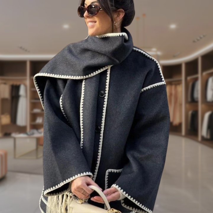 Women’s Relaxed Fit Wool Overcoat | Abbie