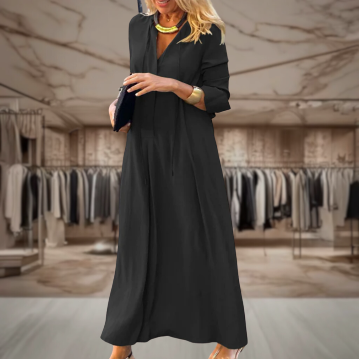Women’s Long Sleeve Maxi Dress | Sierra