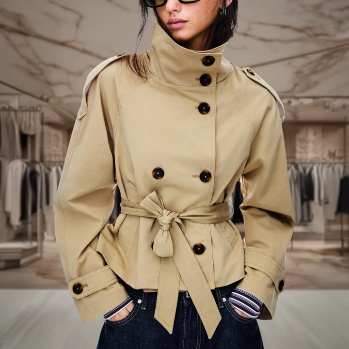 Women’s Belted Trench Jacket | Alma