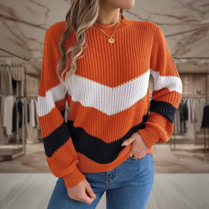 Women’s Striped Pullover Sweater | Hope