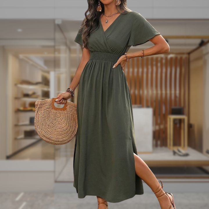 Women's Empire Waist Maxi Dress | Lindsey