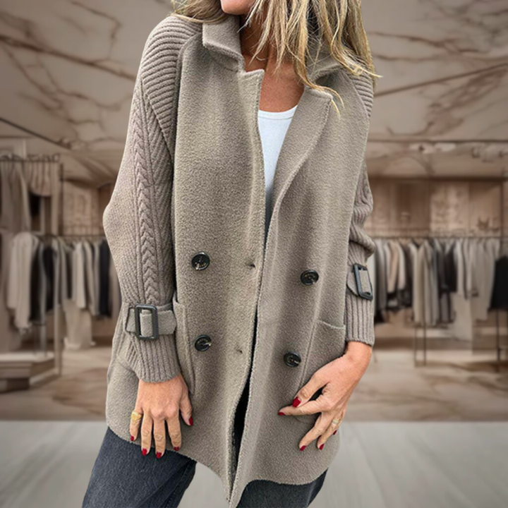 Women's Quilted Blazer Jacket  | Joyce