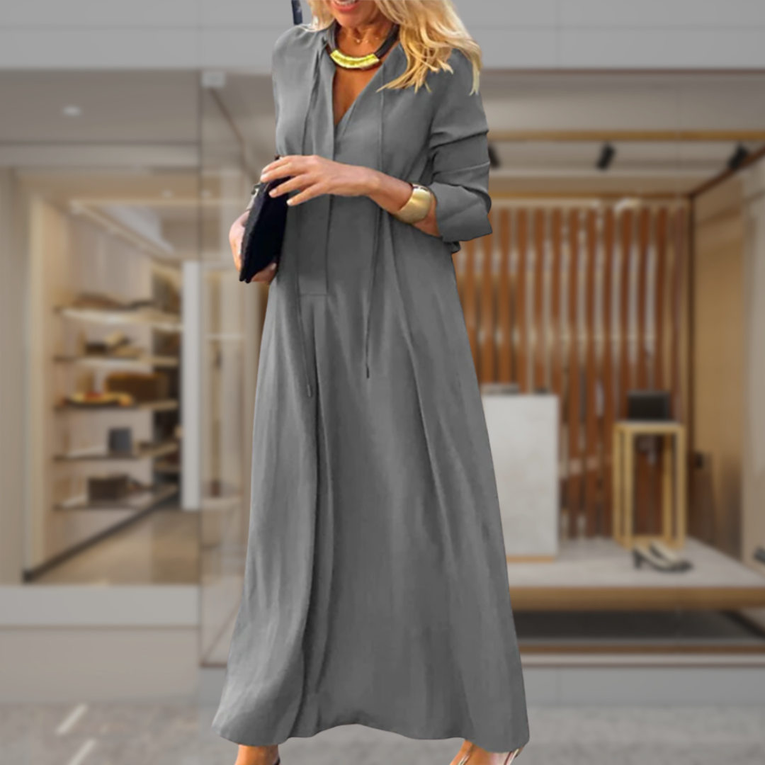 Women’s Long Sleeve Maxi Dress | Sierra