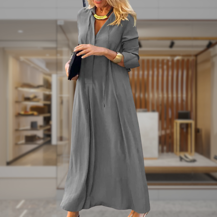 Women’s Long Sleeve Maxi Dress | Sierra