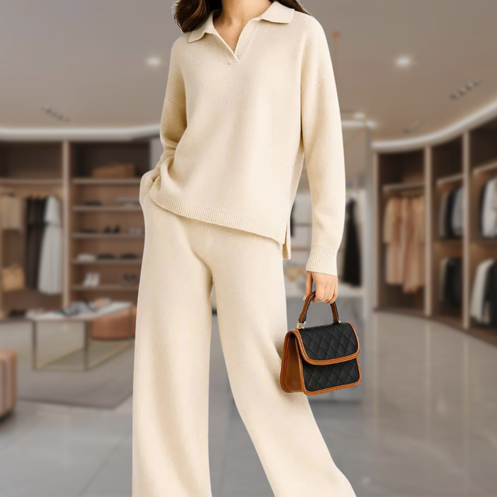 Women's Oversized Cashmere Sweater Set | Mallory