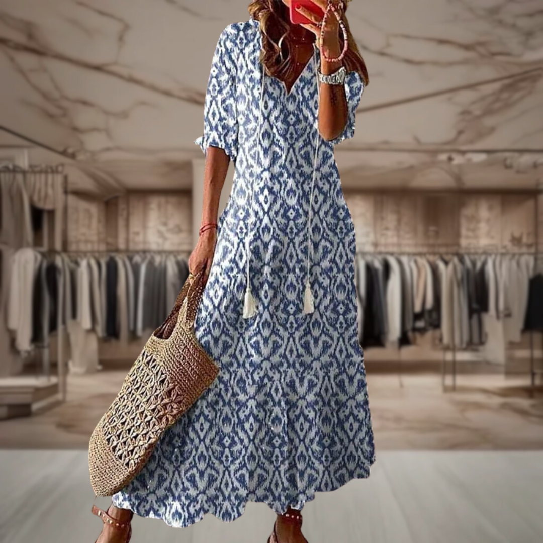 Women’s Boho Casual Maxi Dress | Keely