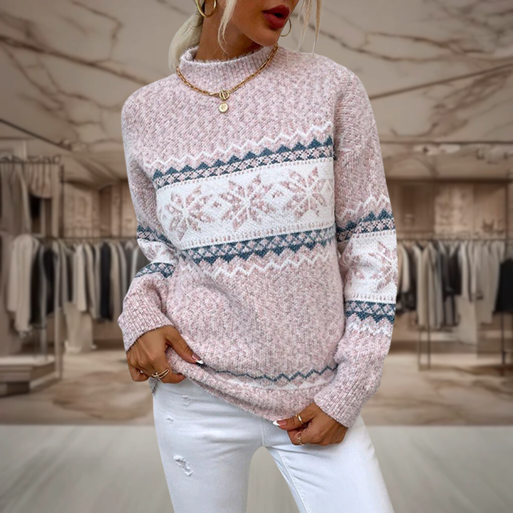 Women’s Fair Isle Wool Sweater | Evie