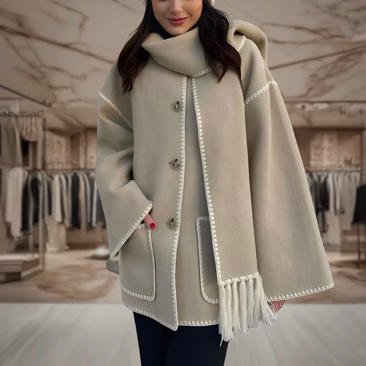 Women’s Relaxed Fit Wool Overcoat | Abbie