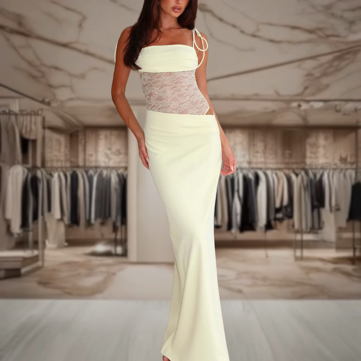 Women’s Lace Evening Maxi Dress | Kaya