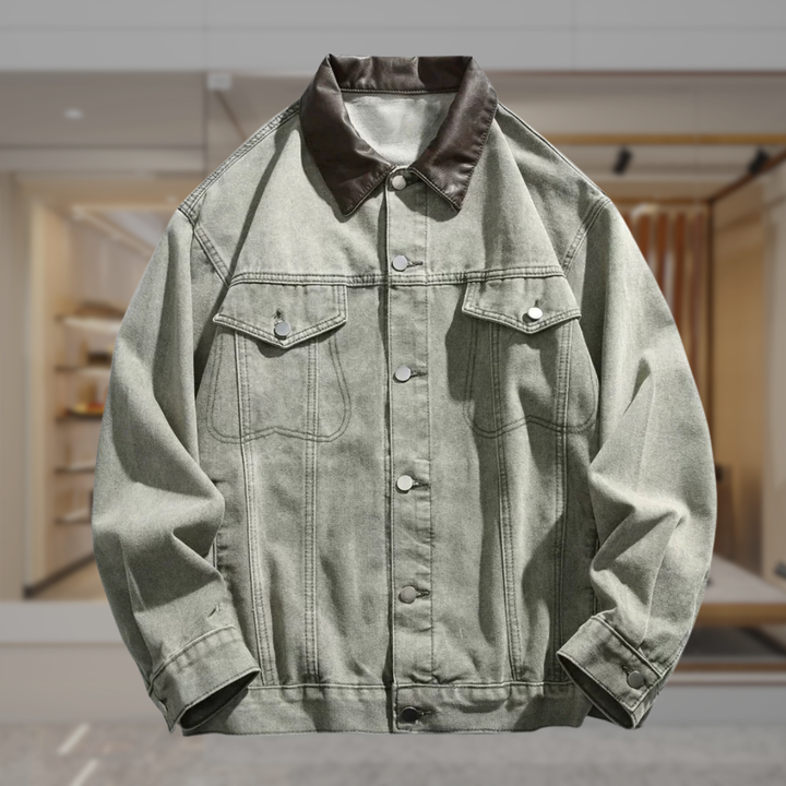 Women’s Button Front Denim Jacket | Lyla