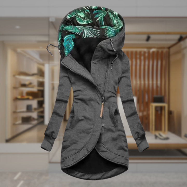 Women’s Hooded Padded Long Jacket | Jenny