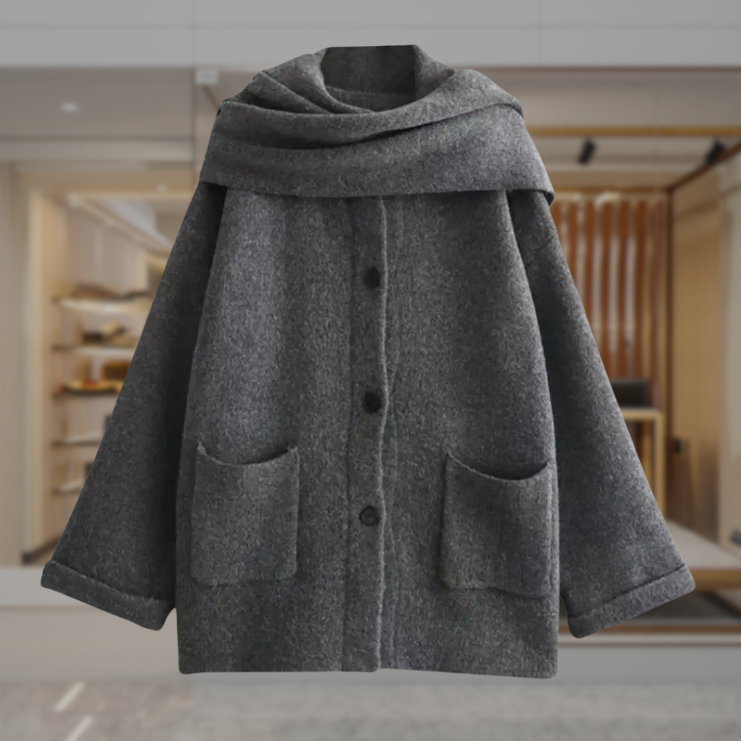 Women's Oversized Wool Coat | Kamila
