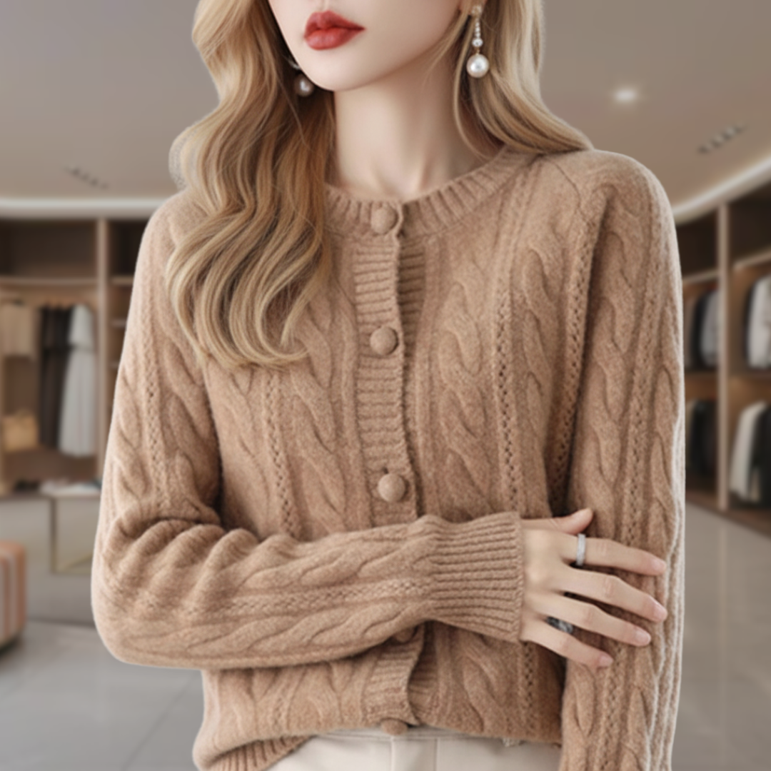 Women’s Cable Knit Cardigan | Gloria