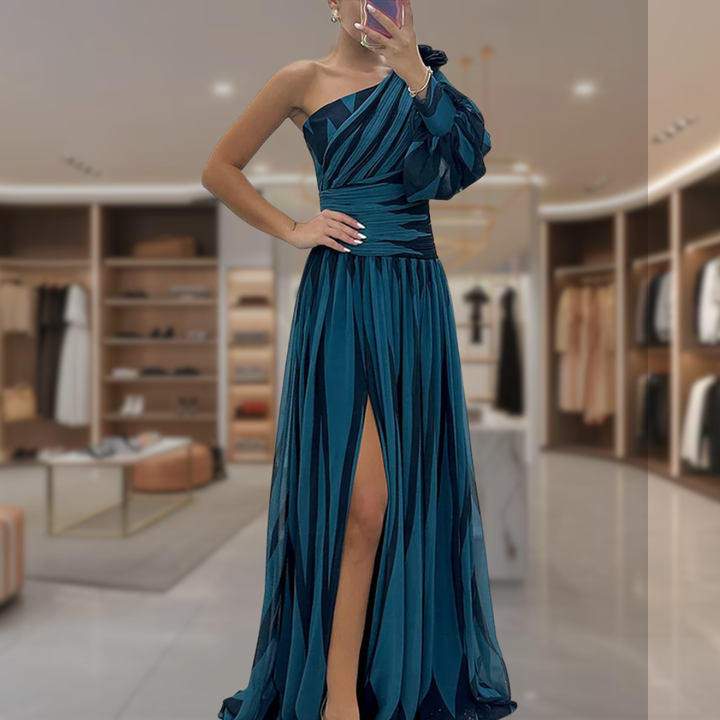 Women’s One Shoulder Maxi Dress | Erica