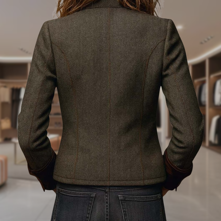 Women's Wool Tweed Field Jacket | Maeve