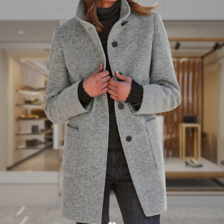 Women’s Wool Coat Long Jacket | Lola