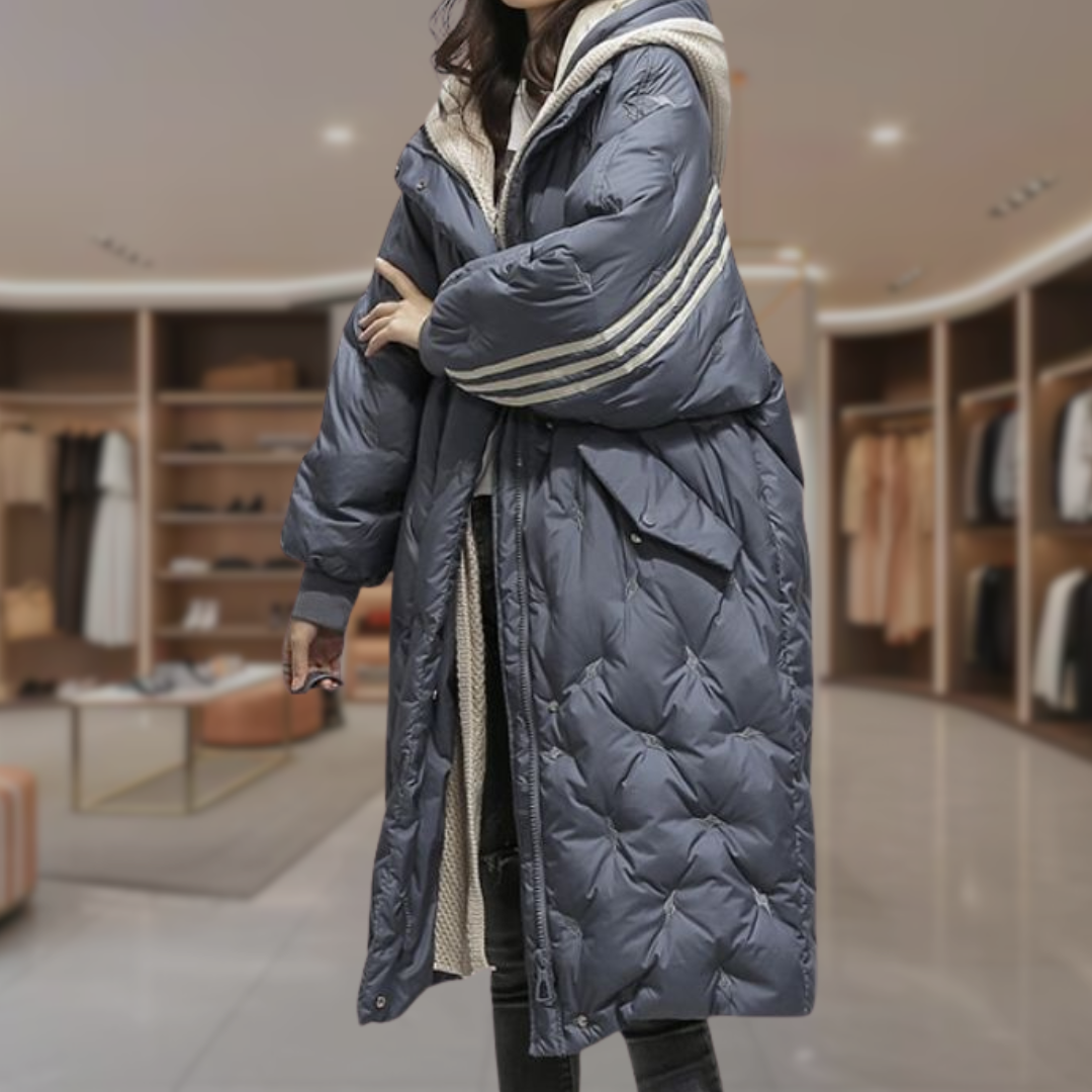 Women’s Quilted Puffer Parka Jacket | Adison