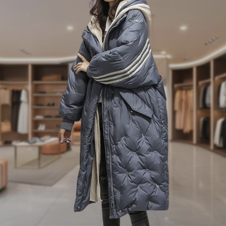 Women’s Quilted Puffer Parka Jacket | Adison