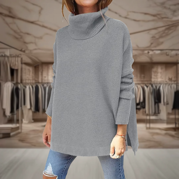 Women’s Oversized Turtleneck Pullover Sweater | Piper