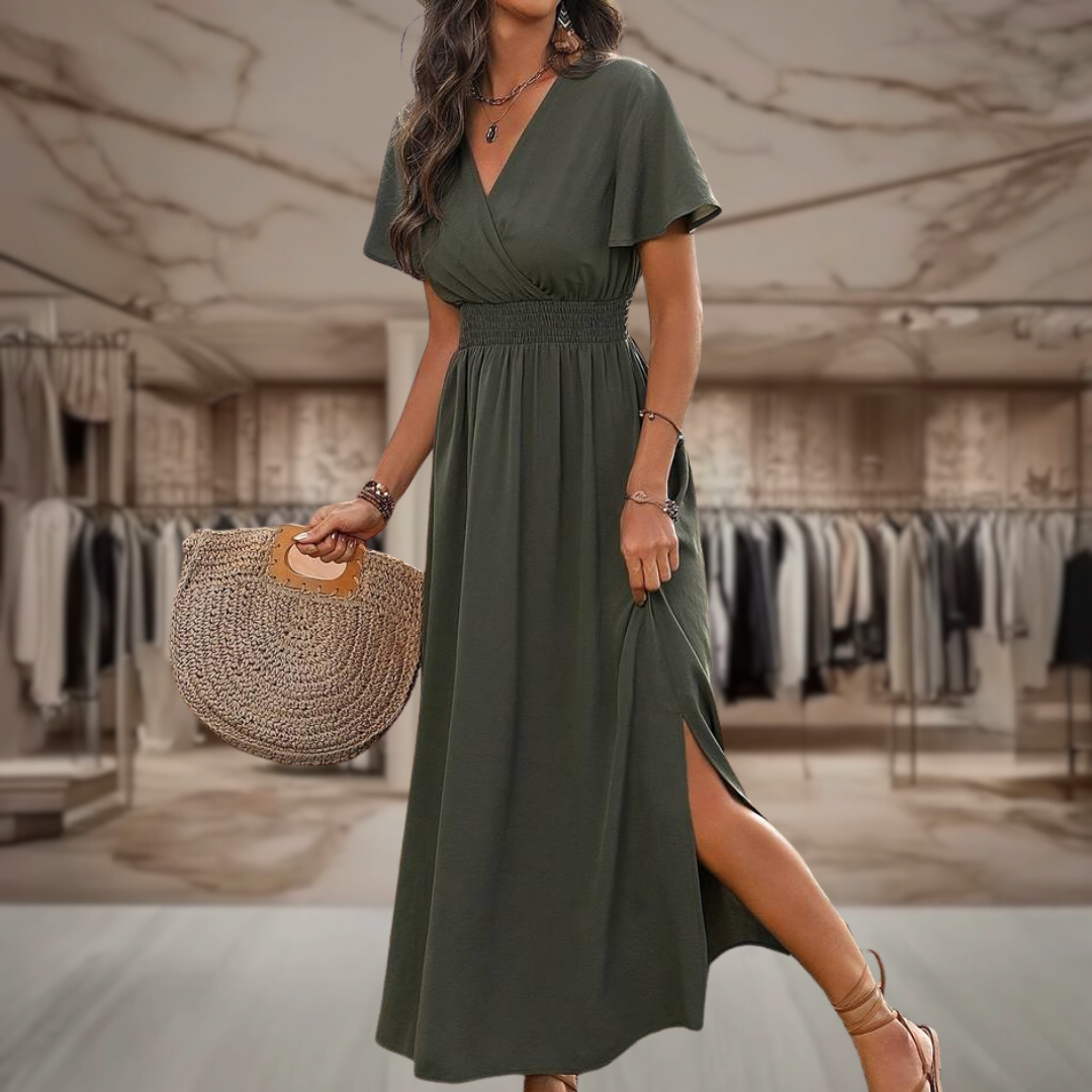 Women's Empire Waist Maxi Dress | Lindsey