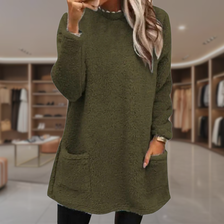 Women's Oversized Tunic Sweater | Sansa