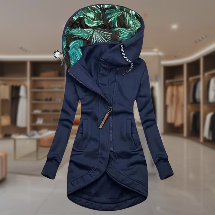 Women’s Hooded Padded Long Jacket | Jenny