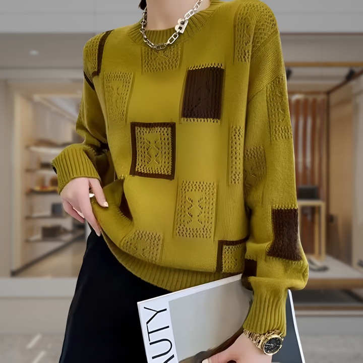 Women’s Cashmere Crewneck Sweater | Cora