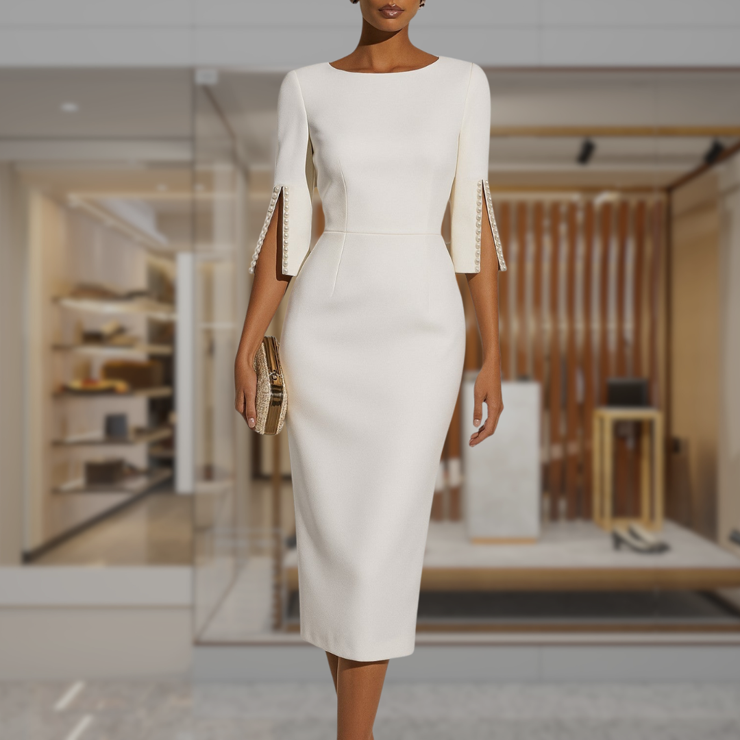 Women’s Sheath Formal Midi Dress | Bella