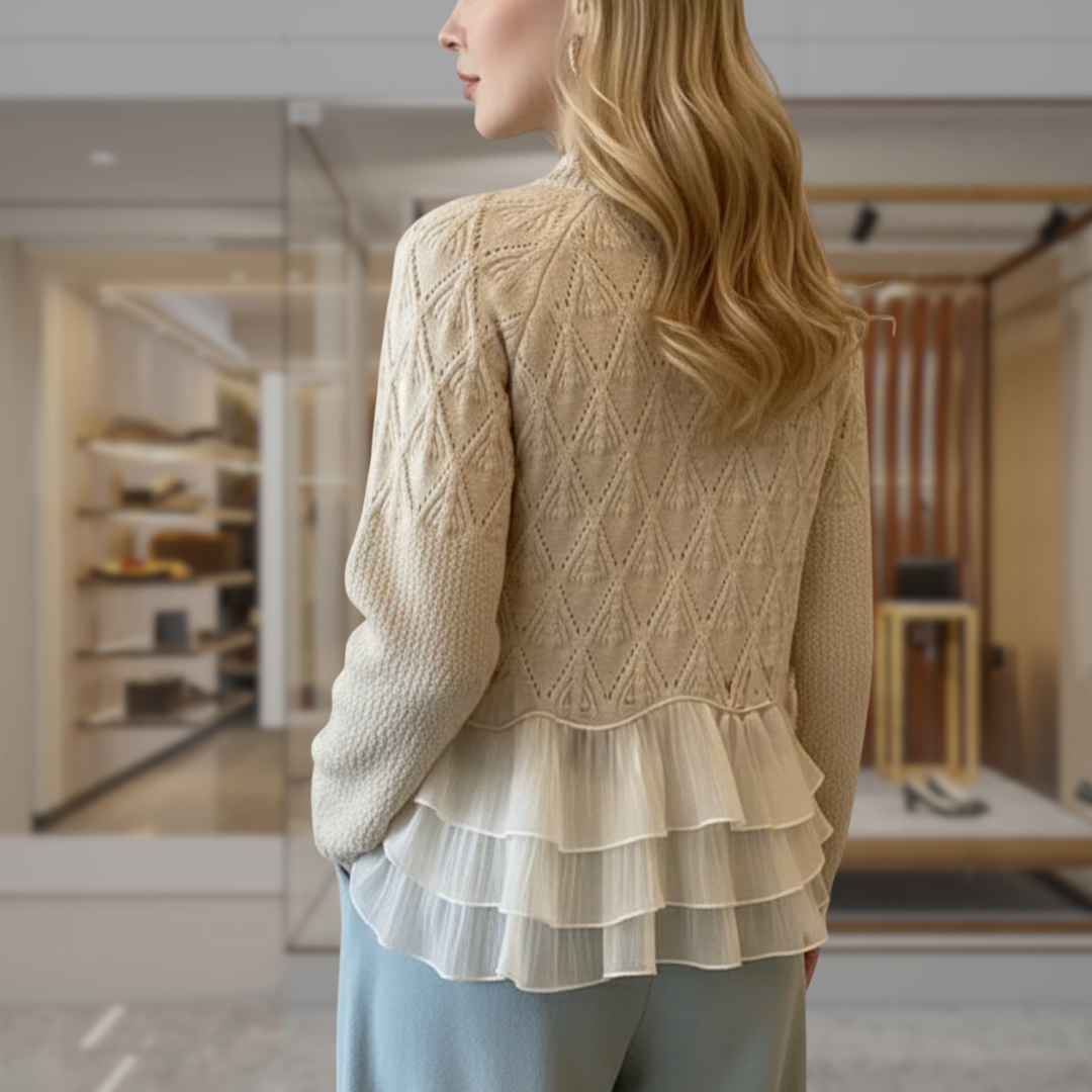 Women’s Classic Knit Crewneck Sweater | Amy