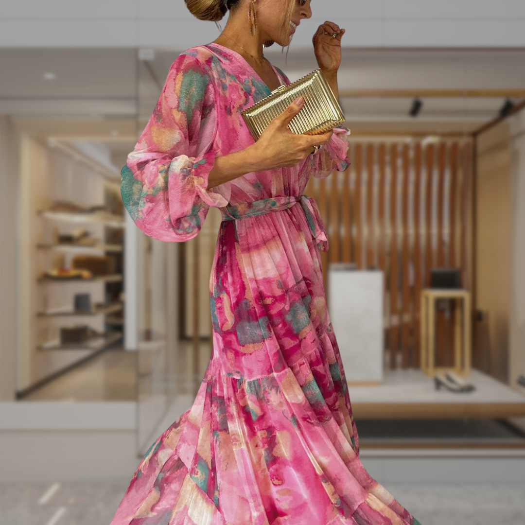 Women’s Floral Wrap Maxi Dress | Selah