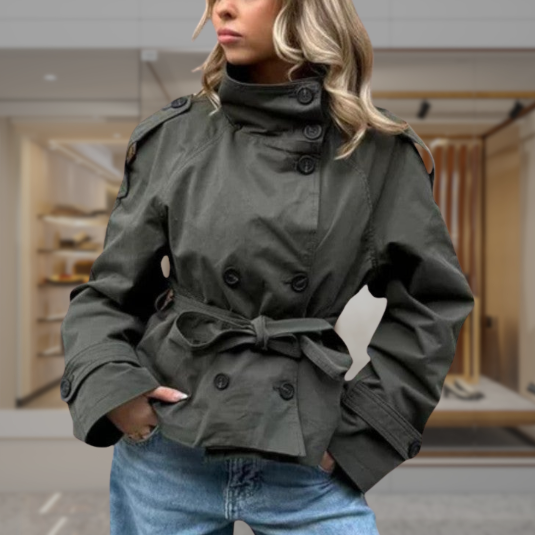 Women’s Belted Trench Jacket | Alma