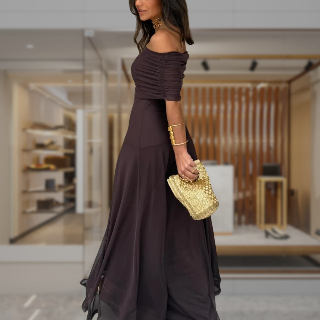 Women’s Strapless Maxi Formal Dress | Anya