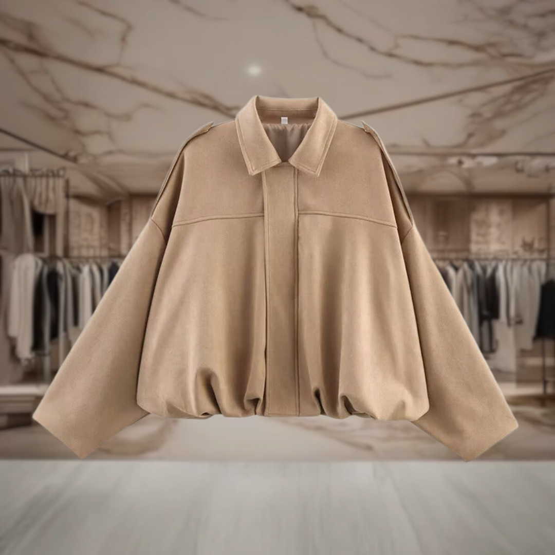 Women’s Oversized Suede Jacket | Ruby