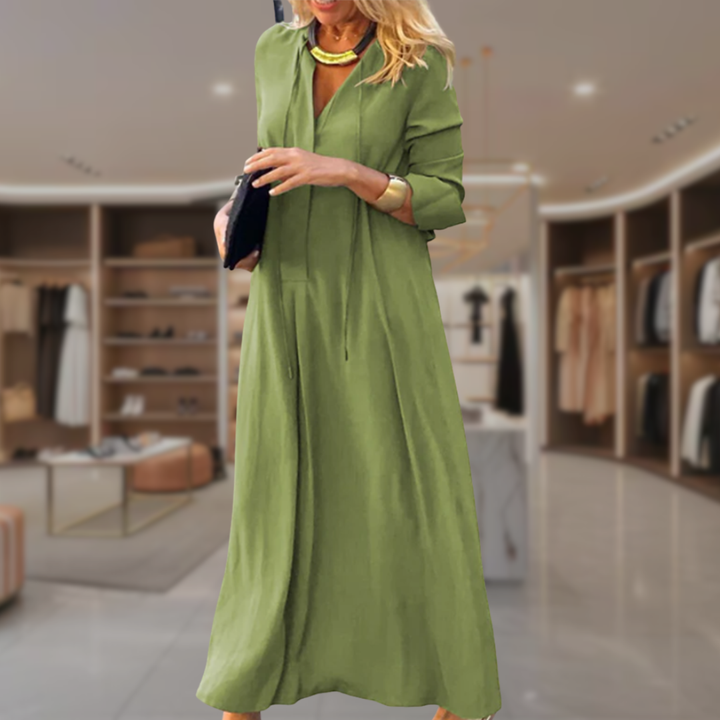 Women’s Long Sleeve Maxi Dress | Sierra