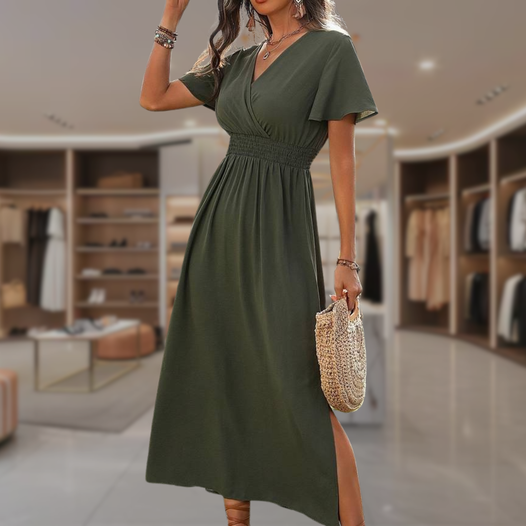 Women's Empire Waist Maxi Dress | Lindsey