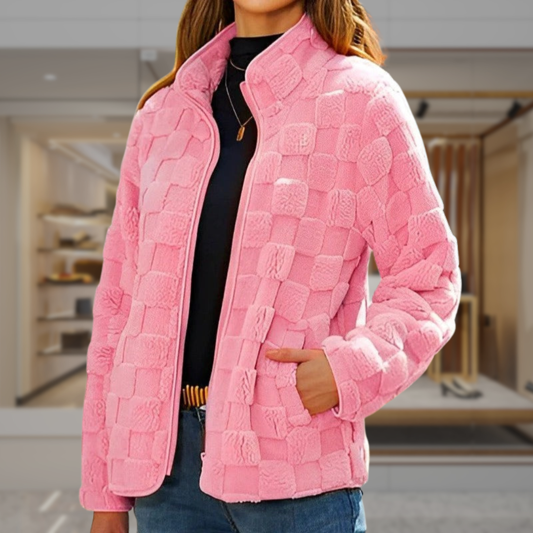 Women’s Quilted Zip Jacket | Celia