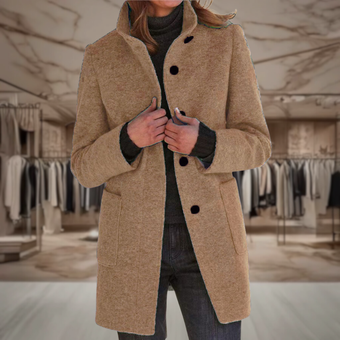 Women’s Wool Coat Long Jacket | Lola