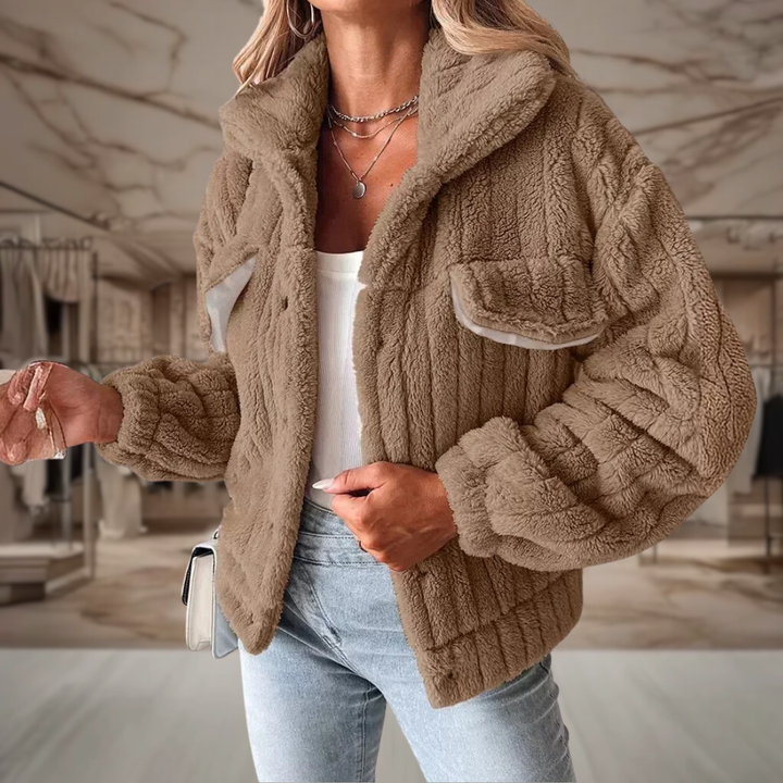 Women’s Soft Fleece Sherpa Jacket | Jamie