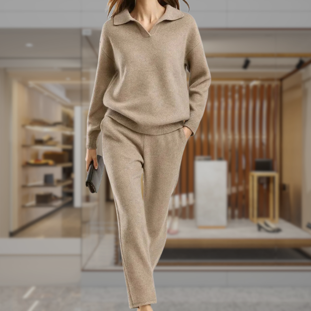 Women's Oversized Cashmere Sweater Set | Mallory