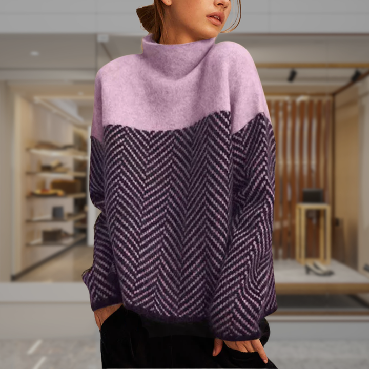 Women's Oversized Turtleneck Sweater | Haven