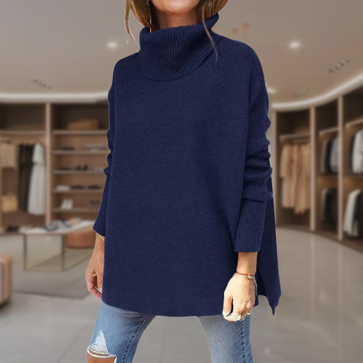 Women’s Oversized Turtleneck Pullover Sweater | Piper