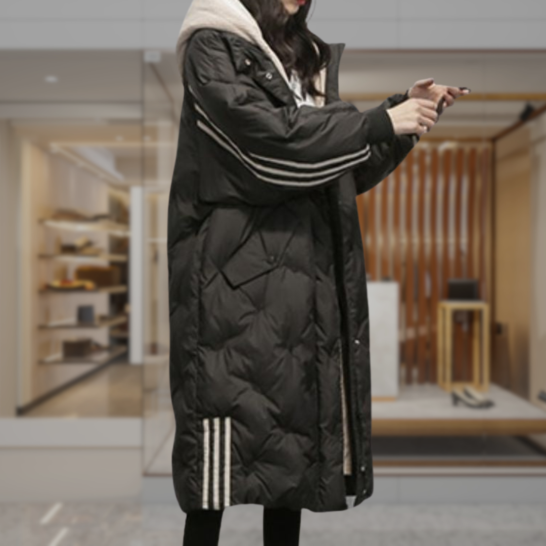 Women’s Quilted Puffer Parka Jacket | Adison