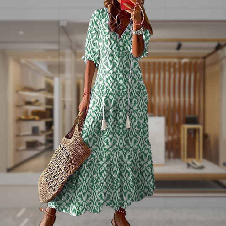 Women’s Boho Casual Maxi Dress | Keely