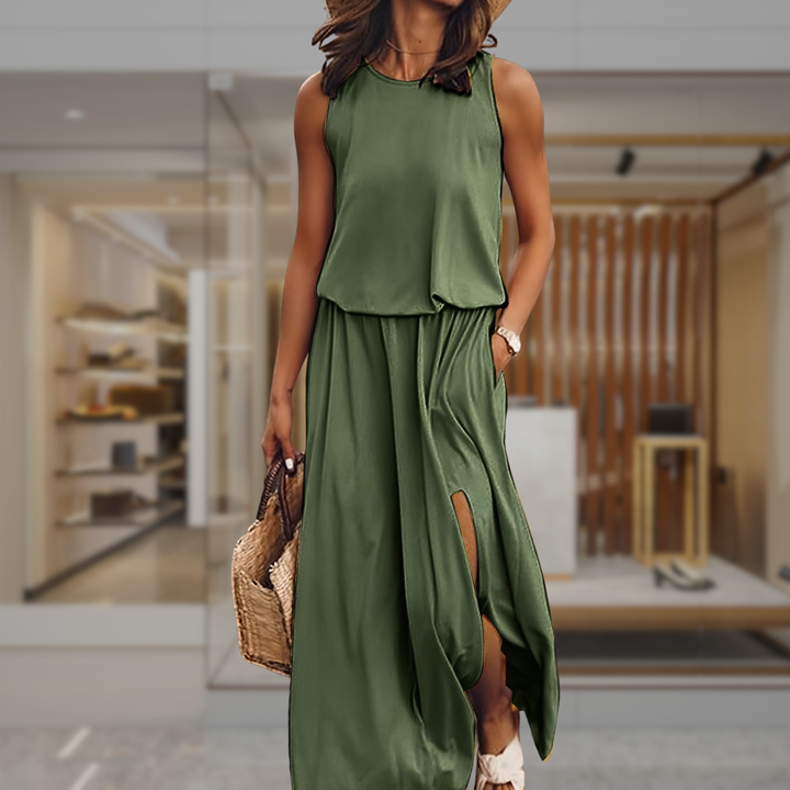 Women’s A Line Maxi Summer Dress | Avery