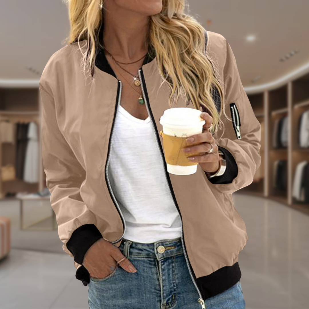 Women's Bomber Windbreaker Jacket | Carina